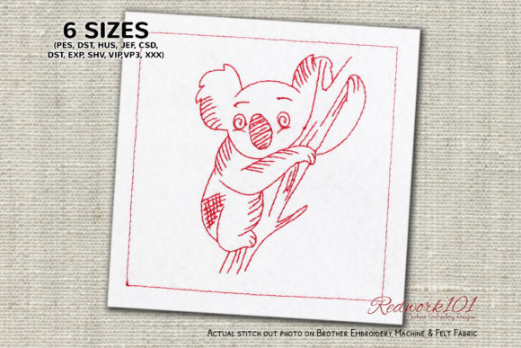 Baby Koala Embroidery Review