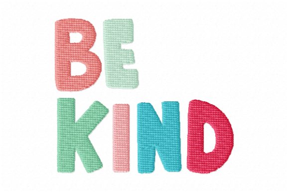 Be Kind: A Seasonal Embroidery Gem